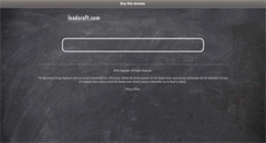 Desktop Screenshot of leadcraft.com